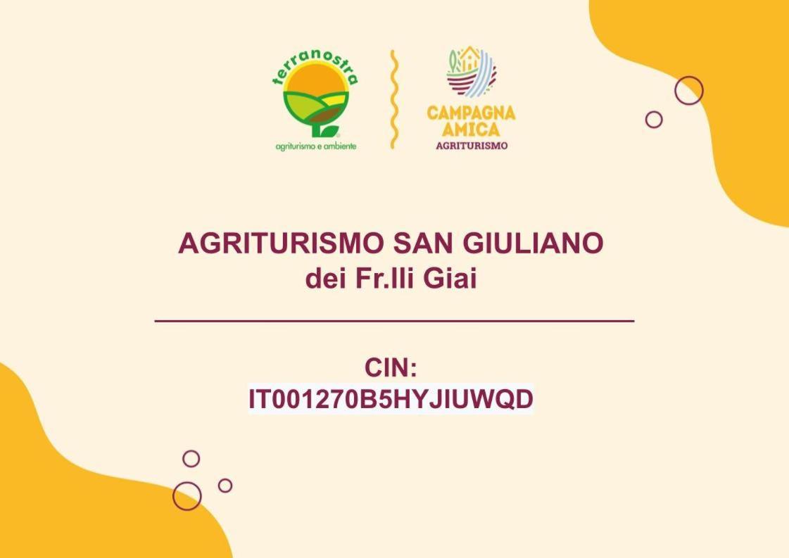 Agriturismo San Giuliano Dei Fratelli Giai Susa Exteriör bild
